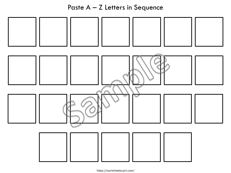 Alphabet Worksheets for Kids, Alphabet Busy Book Pages, Preschool Printable, Missing Letters A-Z Recognition, Toddlers Morning Activities, WWF138