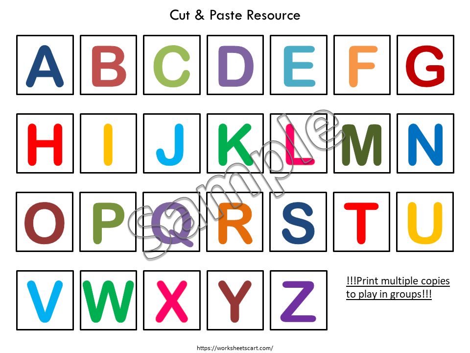 Alphabet Missing Letters Mats – ABC Order & Letter Recognition Printable for Preschool & Kindergarten, WWF138