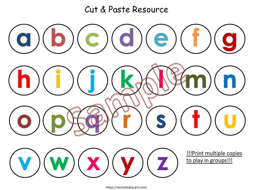 Alphabet Missing Letters Mats – ABC Order & Letter Recognition Printable for Preschool & Kindergarten, WWF139