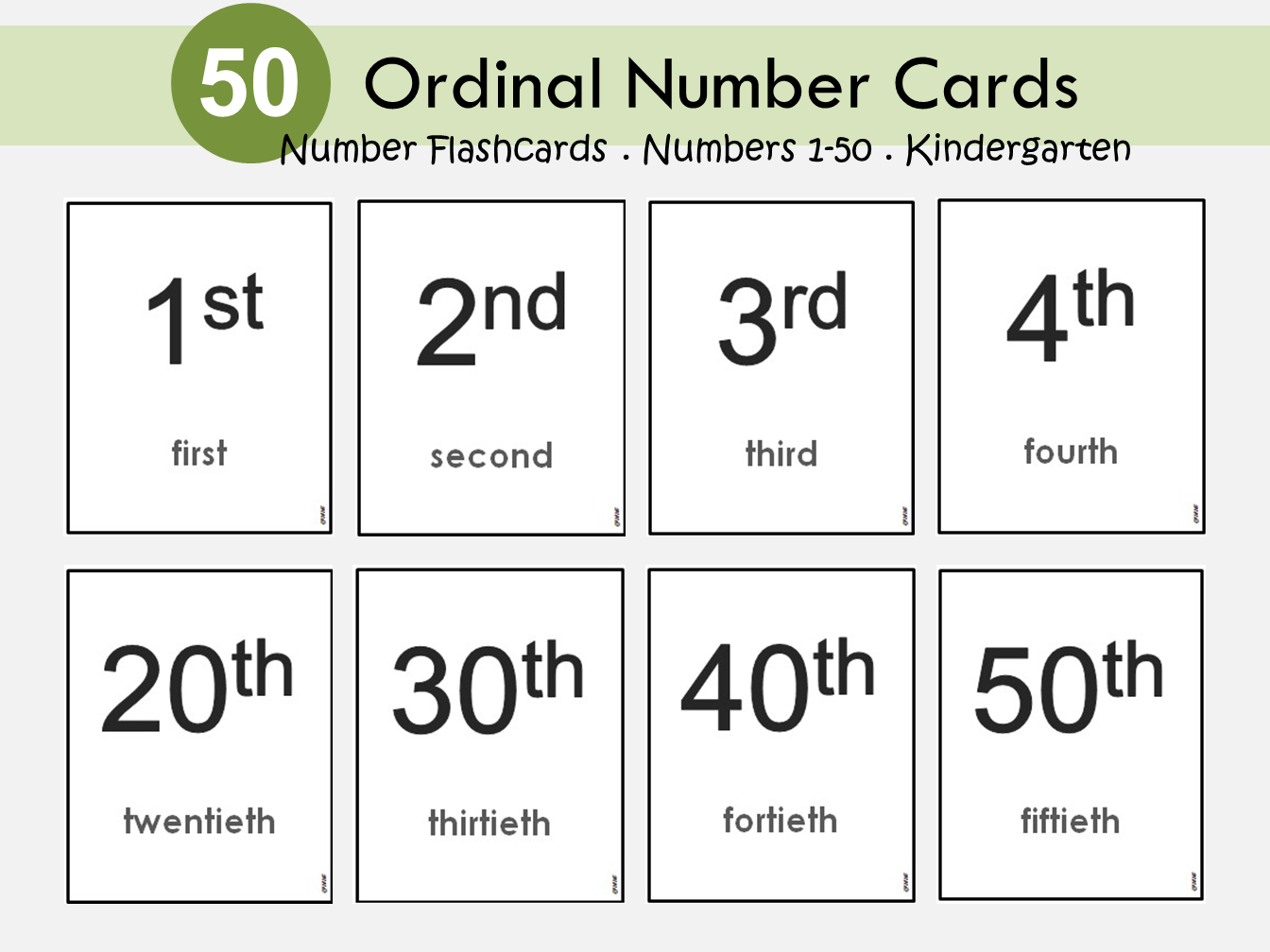 ordinal-numbers-numbers-1-50-flashcards-number-flash-card-printable-worksheetscart for Free Printable Number Flash Cards Ordinal Numbers, Numbers 1-50 Flashcards, Number Flash Card Printable, – WorksheetsCart for Free Printable Number Flash Cards