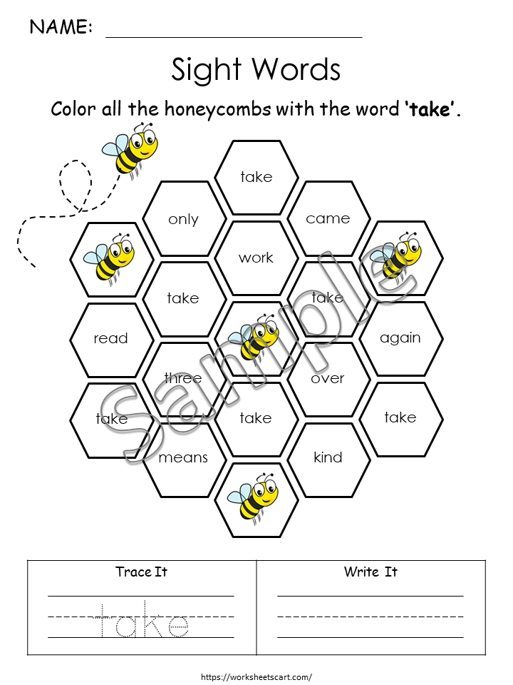Sight Words Worksheets Printable, Fry Second 100 Words Work Book, Sight Words Practice, Kindergarten Activities, Grade 1 Curriculum, Phonics, WWF340