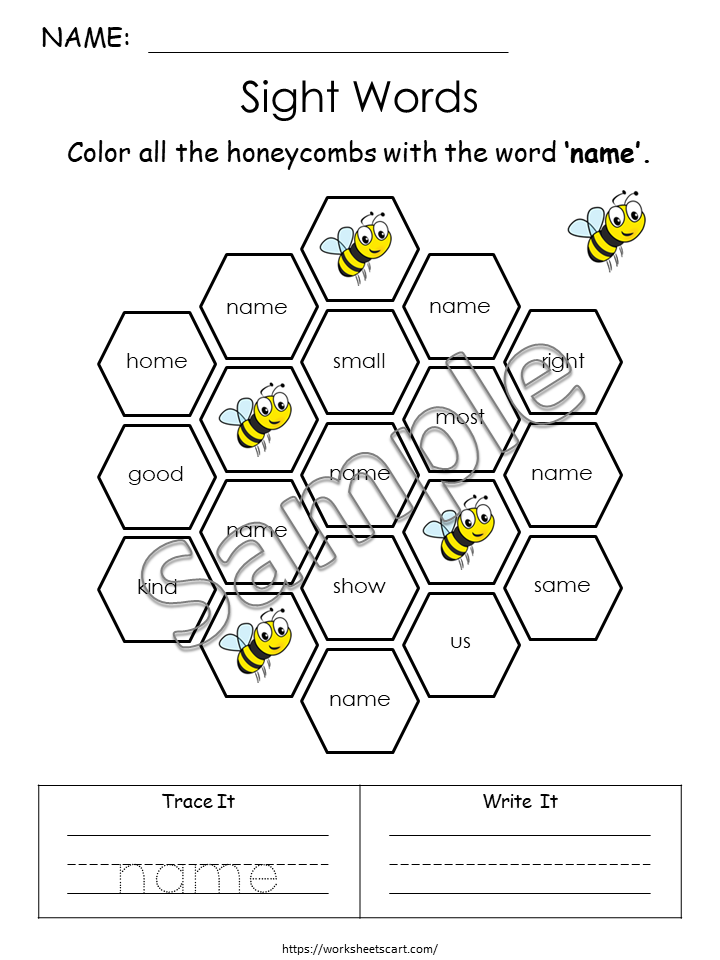 Sight Words Worksheets Printable, Fry Second 100 Words Work Book, Sight Words Practice, Kindergarten Activities, Grade 1 Curriculum, Phonics, WWF340