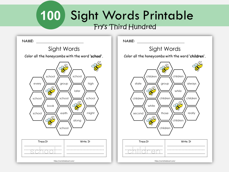 Sight Words Word Search, Sight Word Worksheets, Practice, Sight Words Practice Printable, Fry Third Hundred Words, Kindergarten, Grade 1, 2, WWF341