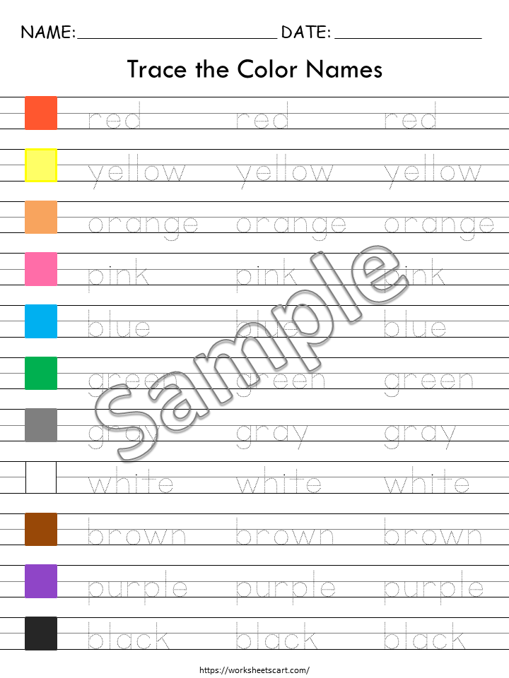 Toddler Printable worksheets, Preschool Worksheets, Kindergarten Workbook, Early Learning, Alphabet, Tracing, Numbers, Shapes, Colors, WWF345