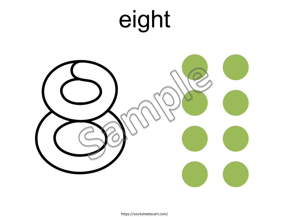 Numbers 1-10 Play Dough Mats Printable for Toddlers, Number of the Day, Preschool Curriculum, Kindergarten Worksheets, Number Formation, WWF367