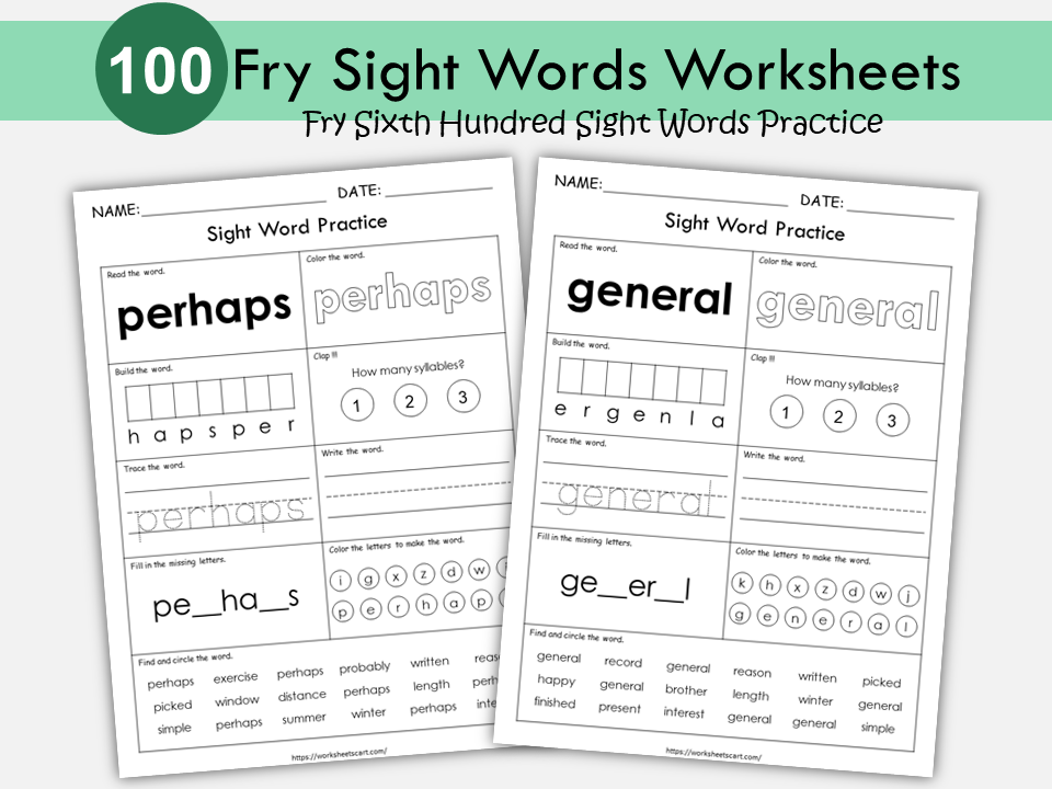 100-printable-sight-words-worksheets-fry-sixth-hundred-sight-words-w-worksheetscart for Kindergarten Worksheets Free Printables Phonics 100 Printable Sight Words Worksheets, Fry Sixth Hundred, Sight Words W – WorksheetsCart for Kindergarten Worksheets Free Printables Phonics