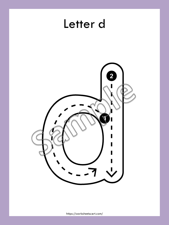 Lowercase Alphabet Tracing Worksheets | Full Page Letter Tracing a-z | Printable Handwriting Practice for Kids | Preschool Kindergarten PDF, WWF404