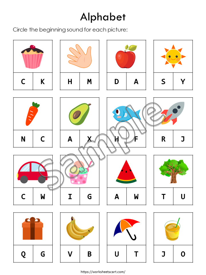 Alphabet Worksheets, Preschool Printables, Toddler Alphabet Workbook, Letters A to Z Tracing & Coloring, Letter Recognition, Alphabet Review, WWF405
