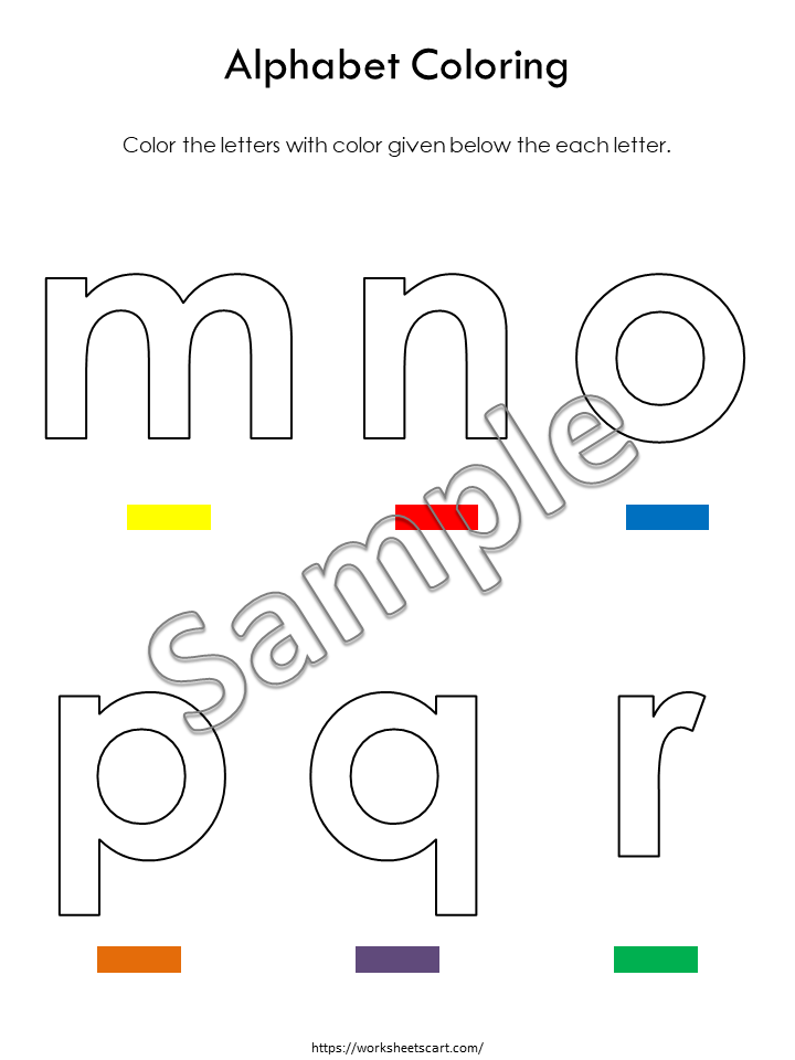 Alphabet Worksheets, Preschool Printables, Toddler Alphabet Workbook, Letters A to Z Tracing & Coloring, Letter Recognition, Alphabet Review, WWF405