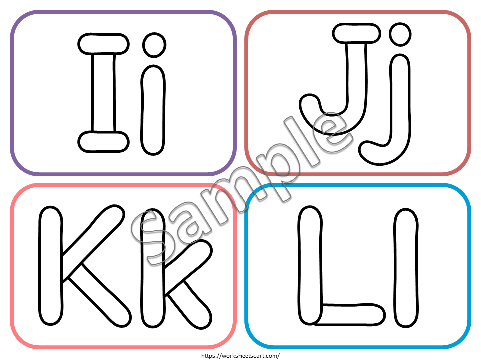 Alphabet Play Dough Mats, Preschool Play Doh Mats Printables, Toddler Activities, Letters Activities for Kids, Kindergarten Worksheets, WWF432