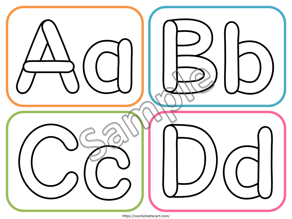 Alphabet Play Dough Mats, Preschool Play Doh Mats Printables, Toddler Activities, Letters Activities for Kids, Kindergarten Worksheets, WWF432