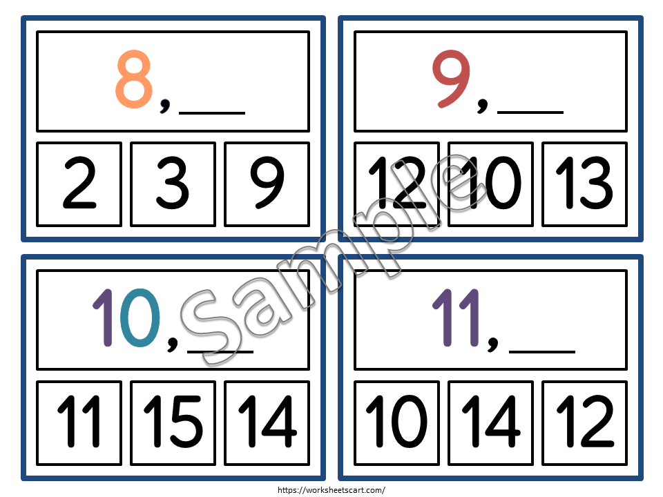 Number Flash Cards, Preschool Counting Flash Cards, 4 Types of Number Task Cards, Count and Clip, Number Cards 1-20, Montessori Flash Cards, WWF449