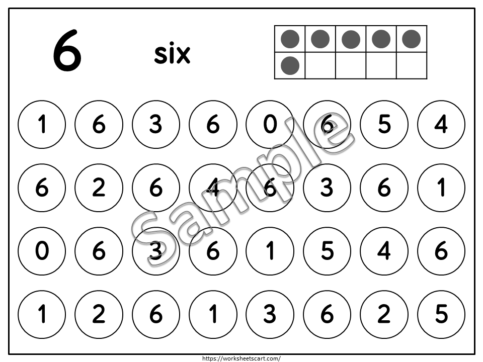 Number Search Worksheets Printable, Kindergarten Math, Numbers to 20, Counting, Instant Download, PreK, Homeschool, Teacher Resources, WWF466