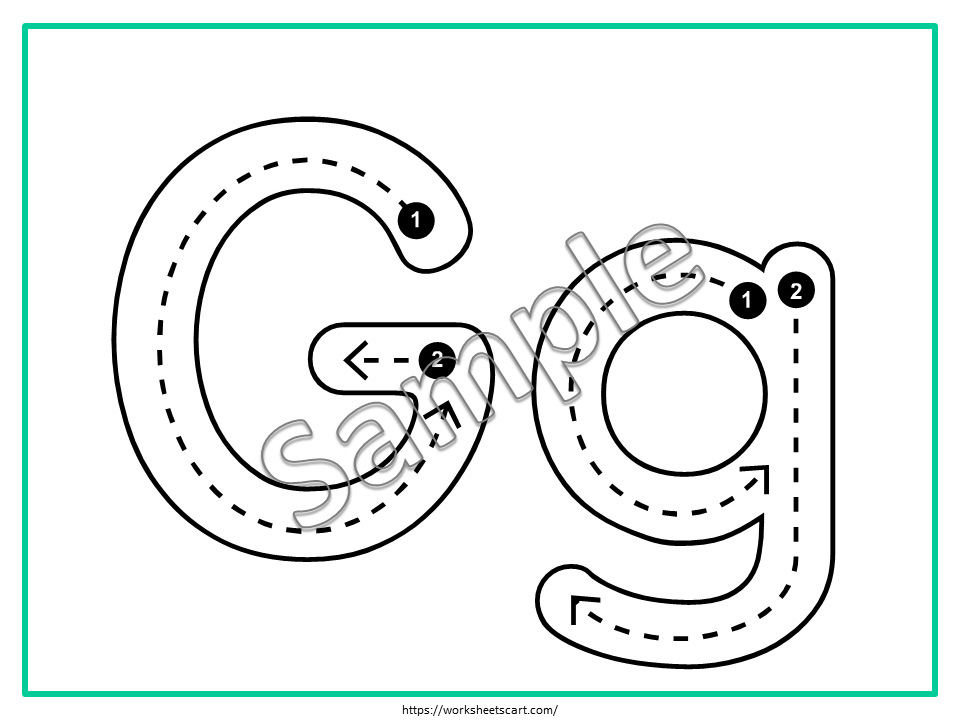 Alphabet Tracing Cards, Letter Tracing, Letter of the Alphabet Worksheets, Preschool Flashcards Printable, ABC Cards, Preschool Curriculum, WWF478