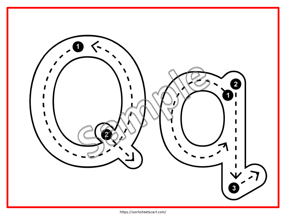 Alphabet Tracing Cards, Letter Tracing, Letter of the Alphabet Worksheets, Preschool Flashcards Printable, ABC Cards, Preschool Curriculum, WWF478