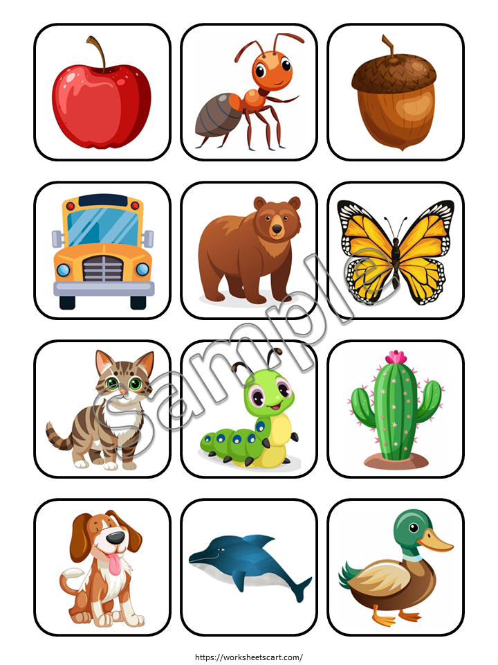Beginning Sound Letter Matching Game | Alphabet Phonics Activity | Preschool and Kindergarten | Read and Trace Letters | Preschool Literacy Center | ABC Sound Match, WWF498