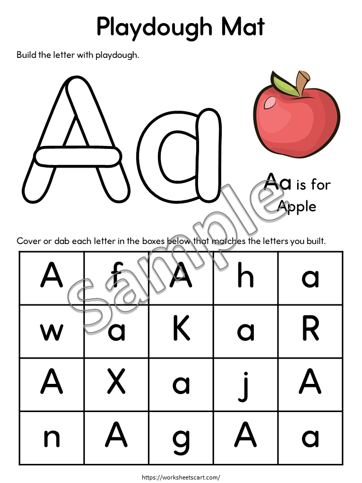 269 Alphabet Letters Printable Worksheets, Letter of the Week, A to Z Letter Sounds, Learn to Write, Preschool Kindergarten Homeschool, WWF511