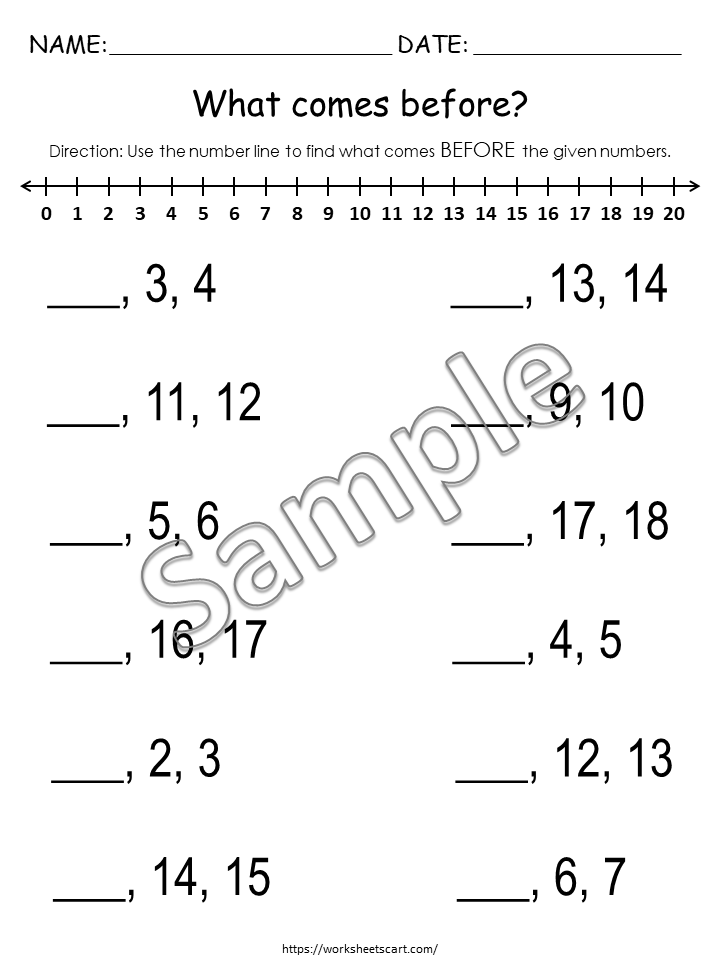 Math Worksheets For Grade 1