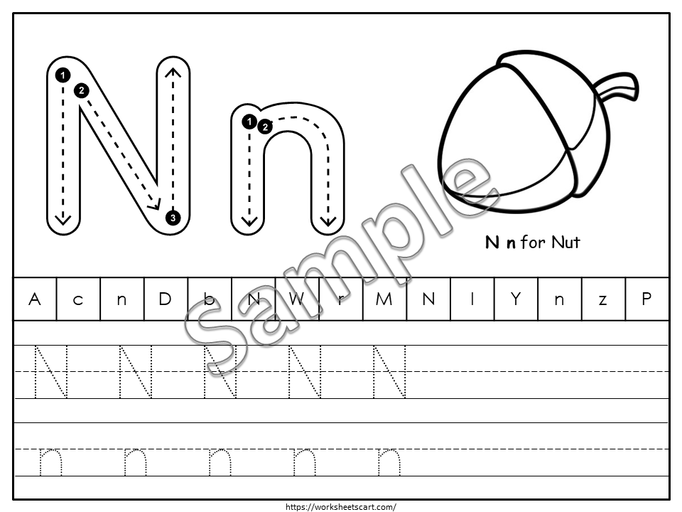 Alphabet Tracing Worksheets, Alphabet Tracing Cards, ABC Book, Alphabet Writing, Letter of the Day, Preschool Curriculum, PreK, Educational, WWF281