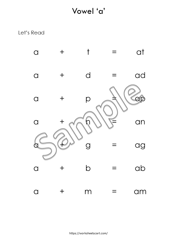 CVC Words Worksheets, Phonics Book, Words Family Busy Book, Sight Words Practice, Kindergarten Learn to Read, Homeschool Resources For Kids, WWF396