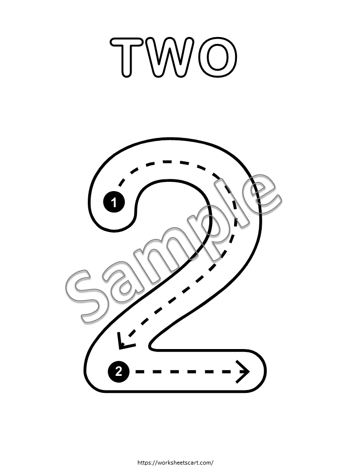 Number Tracing Cards, Number Tracing Workbook, Preschool Worksheets, Number Formation, Numbers 0 to 20, Large Numbers, Kindergarten, WWF420