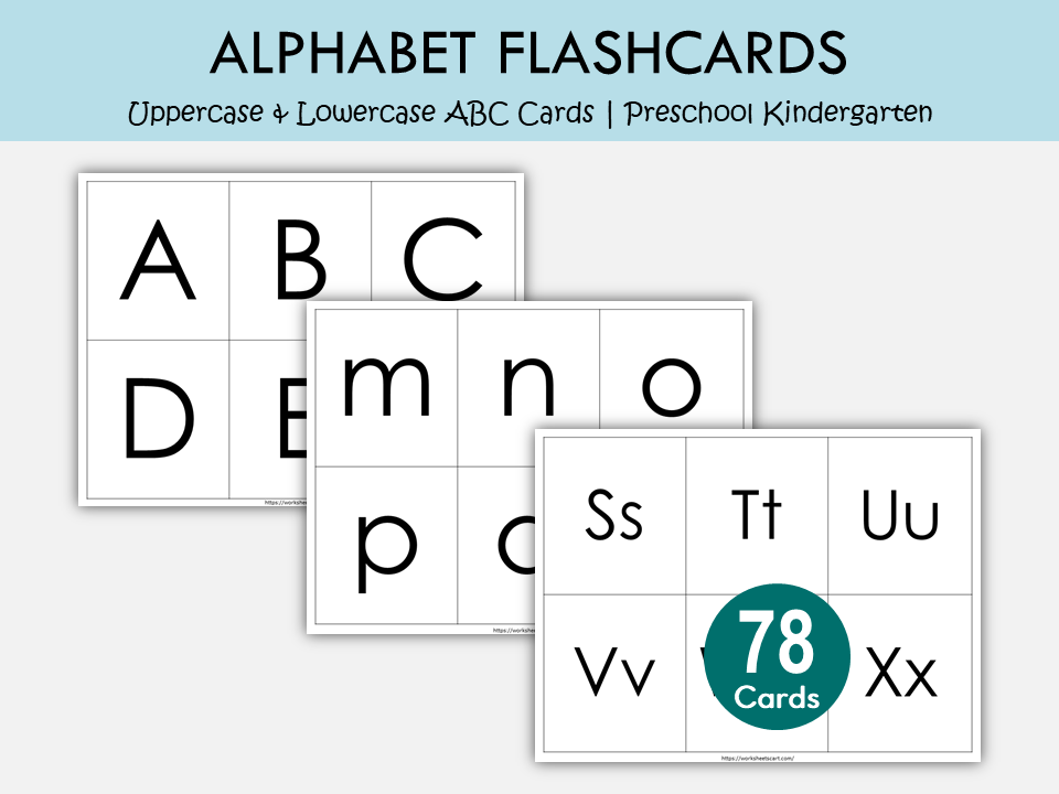 Uppercase And Lowercase Printable
