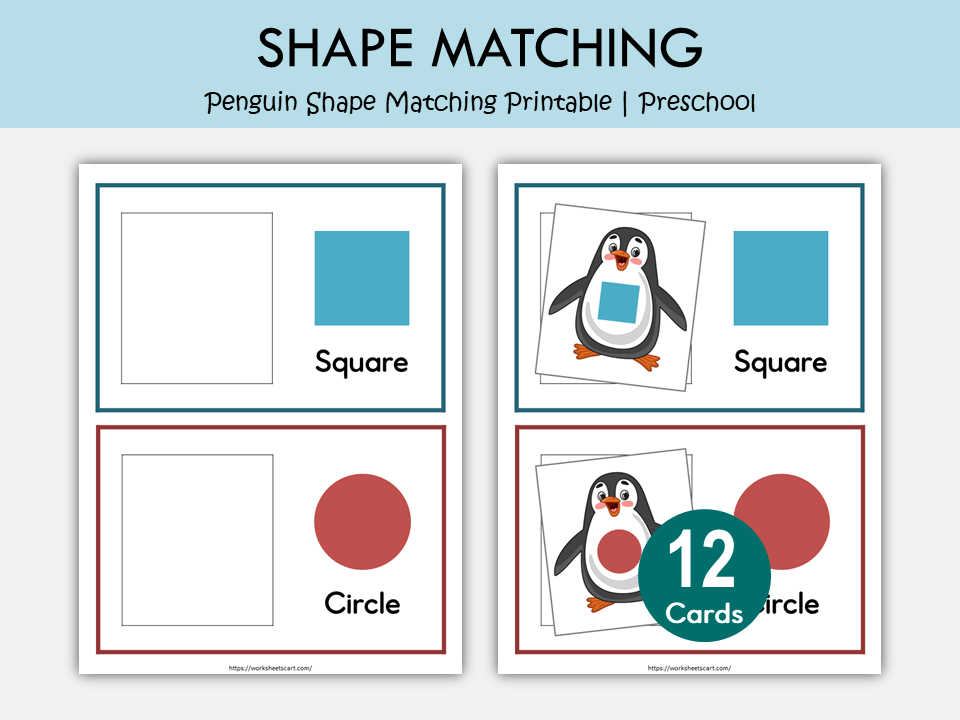 Printable Shape Memory Game Free Printable Shape Flashcards + 11