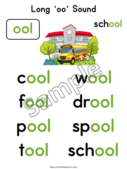 Phonics Patterns Book Printable | Reading Practice for Kids | Early Reader Phonics, WWF509