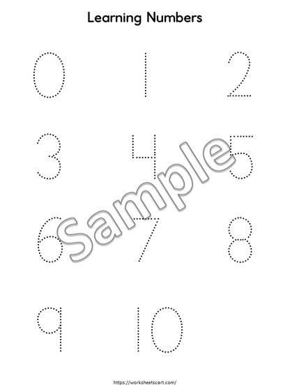 Alphabet and Number Tracing Worksheet | A to Z Letters and Numbers 0-20 | Handwriting Practice Printable, WWF515