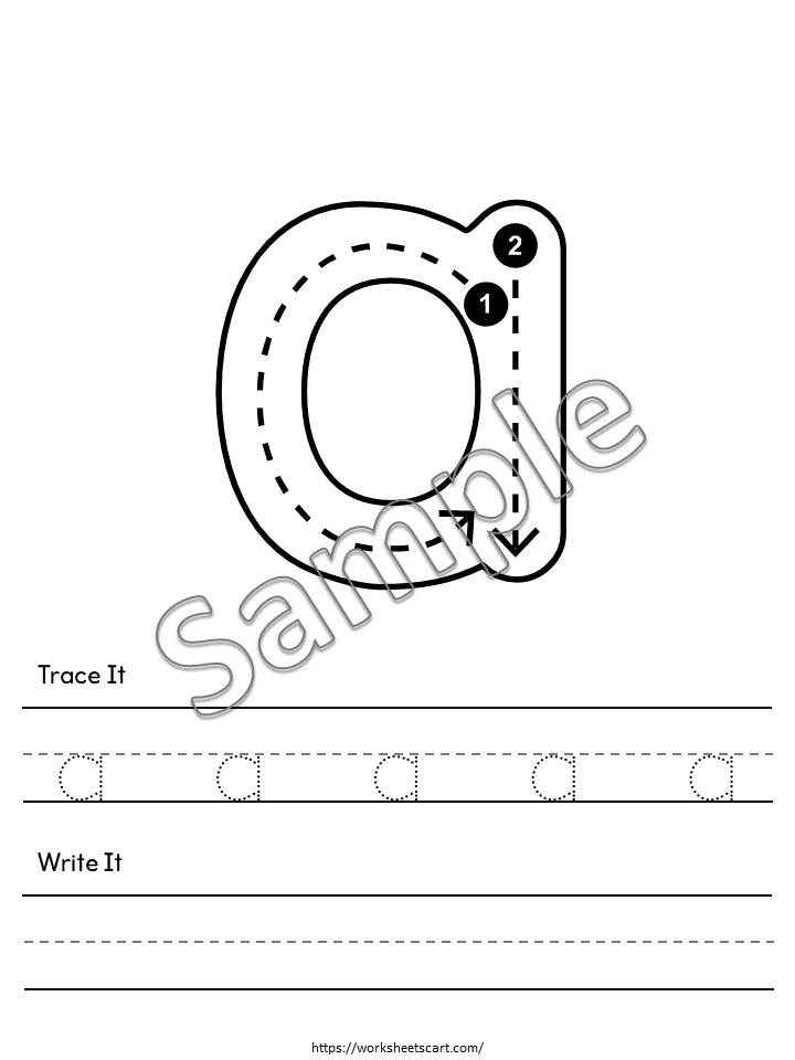 Alphabet Tracing Worksheets A–Z Printable | Uppercase & Lowercase Handwriting Practice for Kindergarten & Preschool Kids, WWF548
