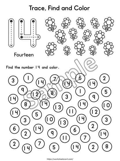 350+ Preschool & Kindergarten Learning Bundle Printable | Alphabet, Numbers, Tracing & Back to School Worksheets, WWF562