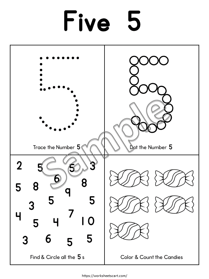 350+ Preschool & Kindergarten Learning Bundle Printable | Alphabet, Numbers, Tracing & Back to School Worksheets, WWF562