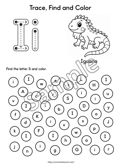 Alphabet Letter Recognition Worksheets | Uppercase & Lowercase Tracing | Preschool Kindergarten, WWF570