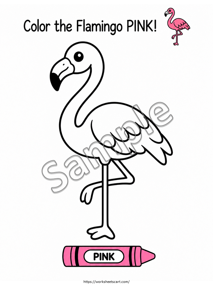 Preschool Color Worksheets – Learning Colors Coloring Pages, WWF577